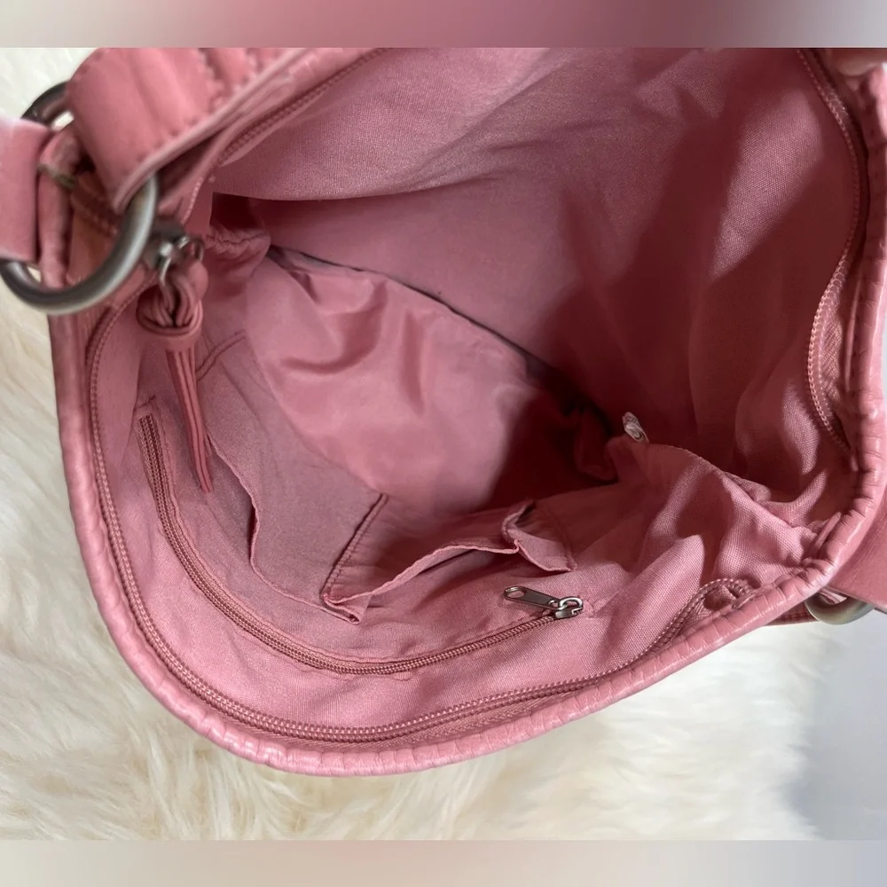 Hand Painted  Vegan leather Crossbody Bag Unbranded - Picture 8 of 13